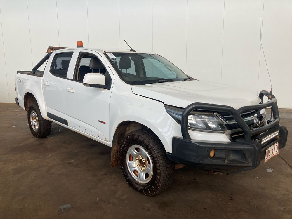 View a white 2019 Ford Ranger available via auction.