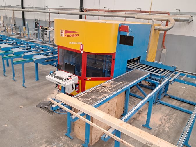 View a 2015 CNC Joinery Machine, Hundegger Robot-Drive 1250 available via auction.