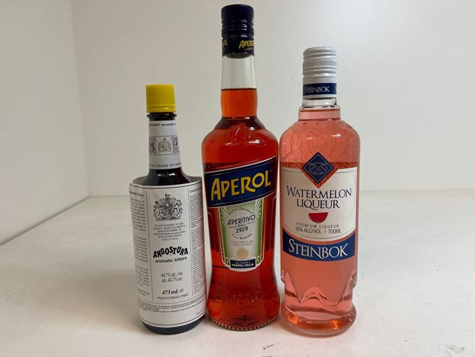 View assorted premium liqueur via auction.