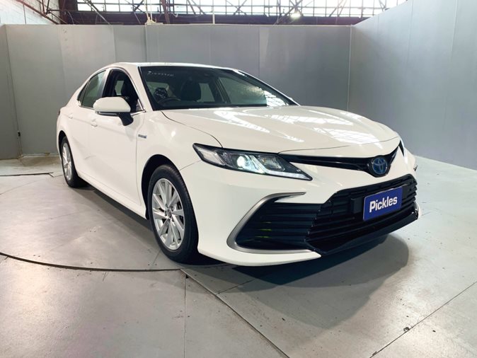 White Camry Toyota