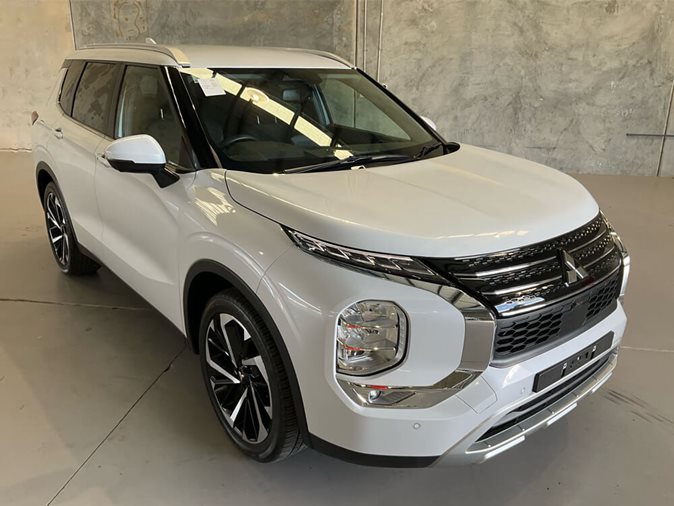 View a range of cars including a white 2022 Mitsubishi Outlander at our upcoming online auction.