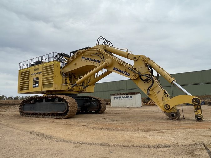 View 2012 Komatsu PC4000 Excavator via auction.