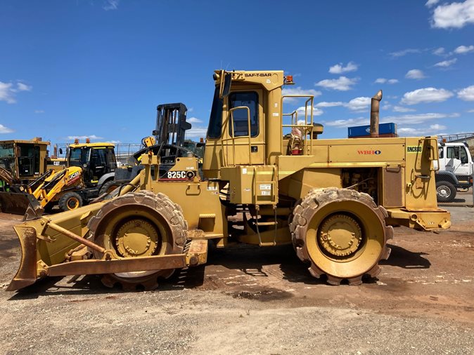 View a Caterpillar 825C available via auction.