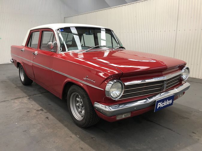 View a red 1964 Holden EH Special available via auction.