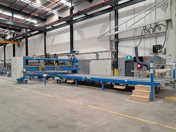 View a 2016 Wall Assembly Line, Randek available via auction.