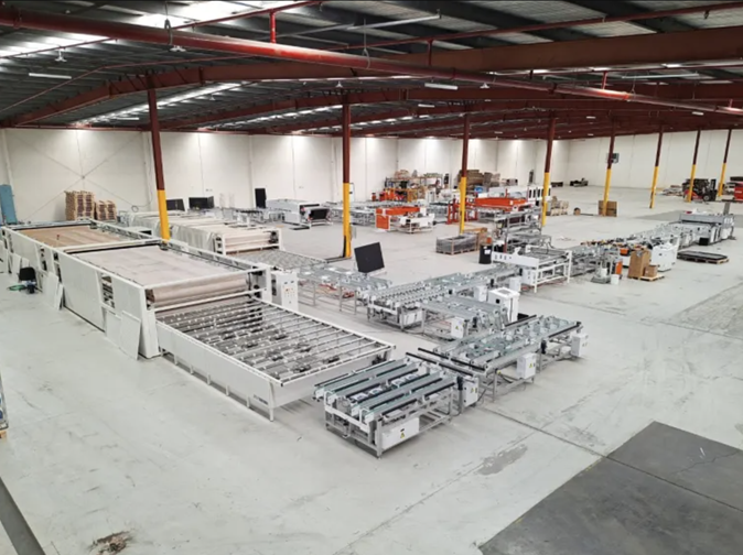 View a complete Solar Panel Manufacturing Line available via auction.