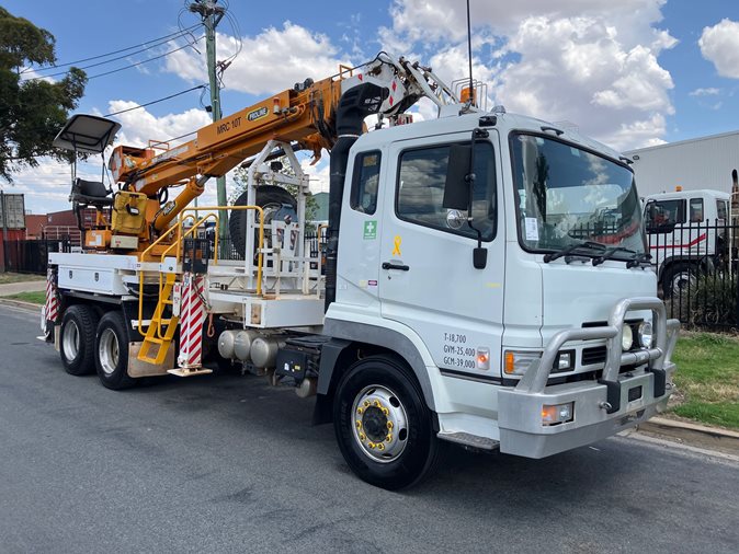 View 2007 Mitsubishi Fuso FV500 via auction.