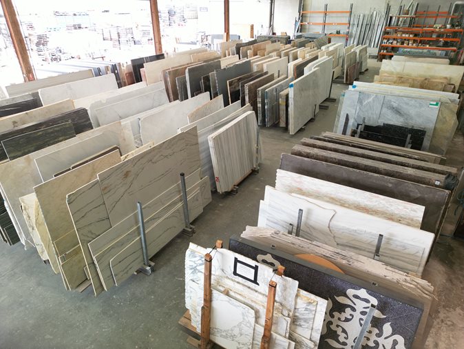 View marble & granite plant slabs, tiles and machinery available via expression of interest.