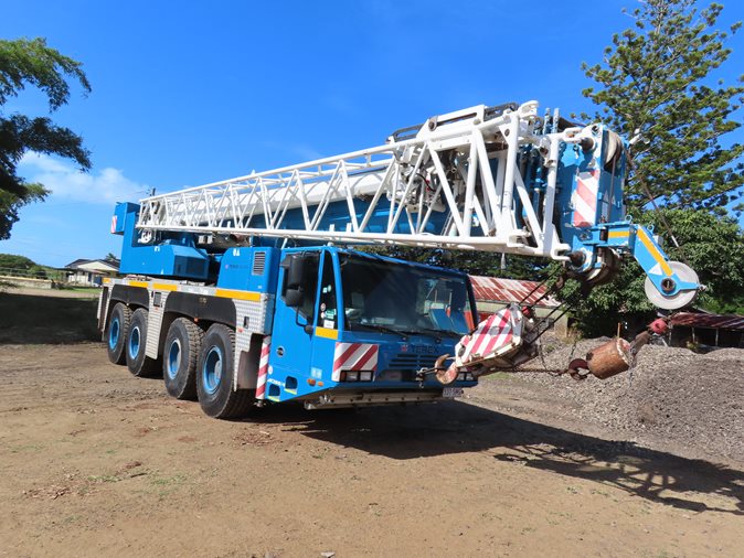 View a 2012 Terex Demag AC100-4 available via auction.