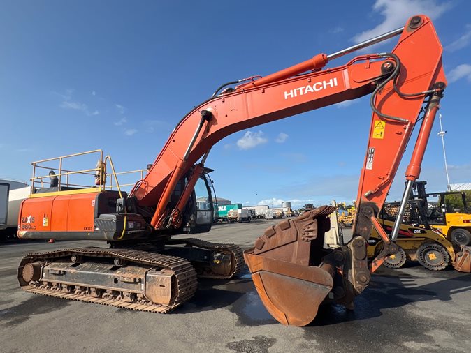 View a 2021 Hitachi ZX360LC-5B available via auction.