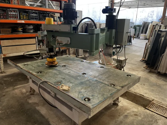 Radial Arm Stone Polisher